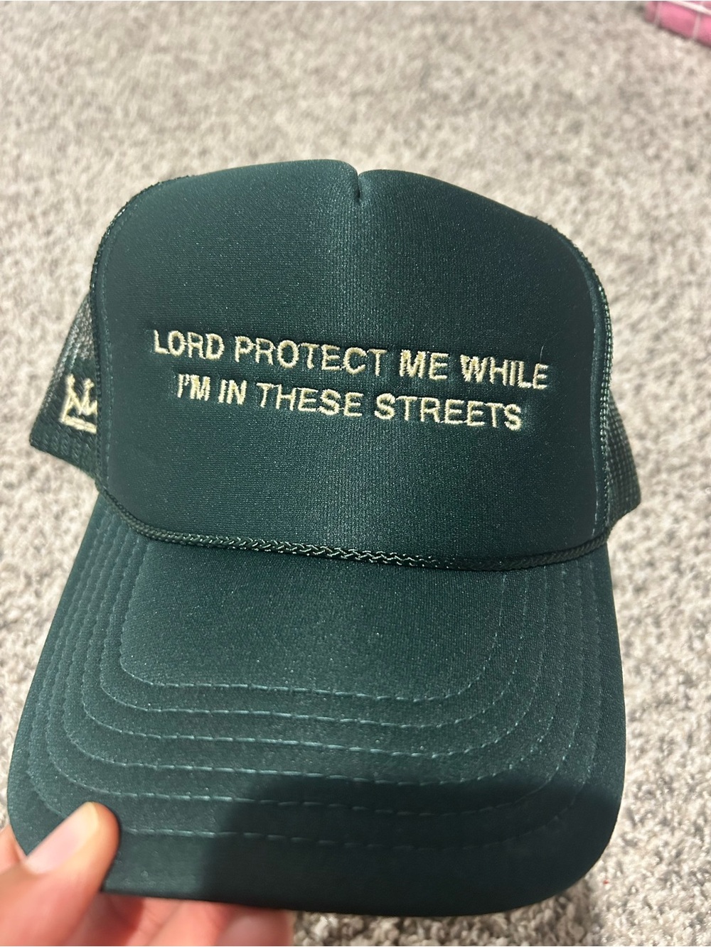 “Lord Protect Me While I’m in These Streets” hat